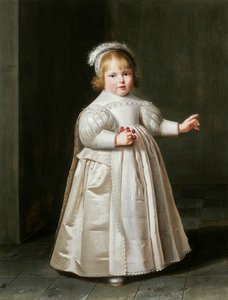 Portret van Willem van der Muelen, 3 jaar oud, 1634 door Johan Cornelisz van Loenen